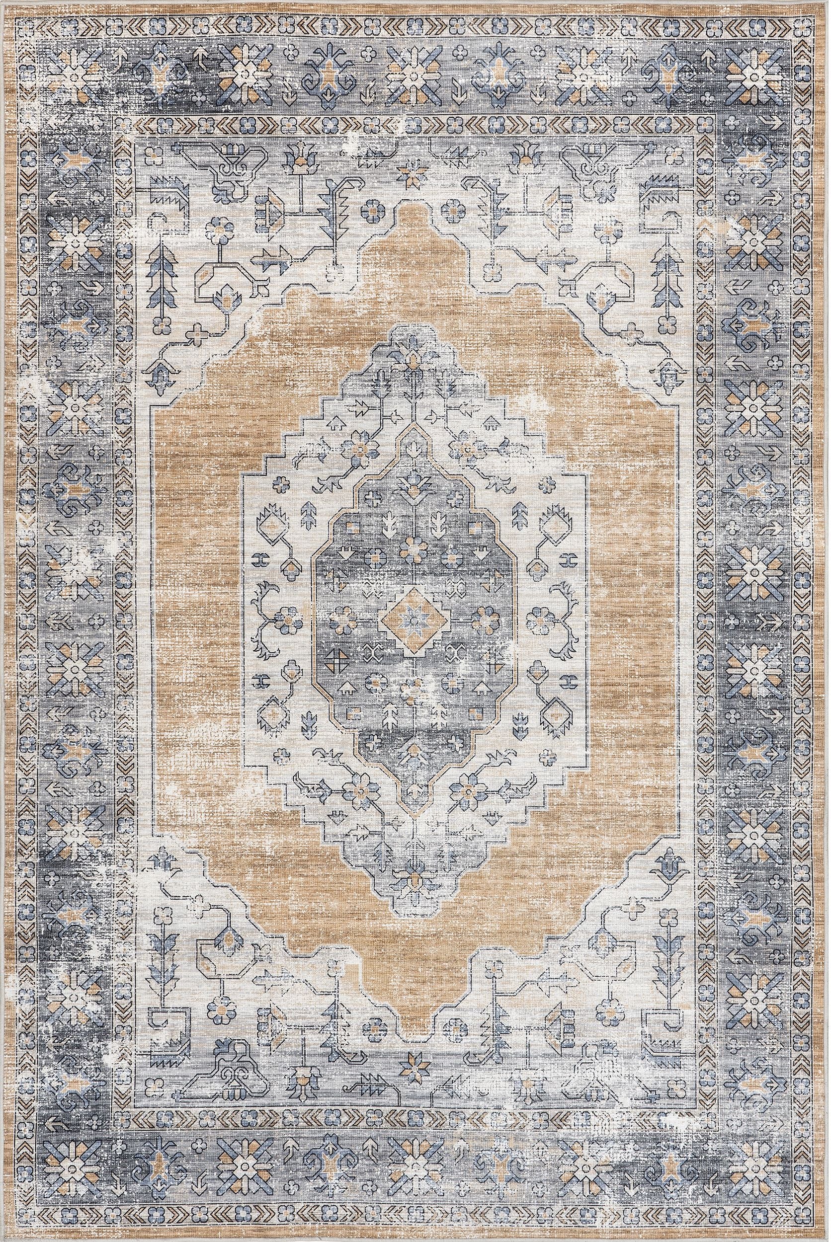 AreaRugs.com Wavaj Nwa1024A Rust Area Rug