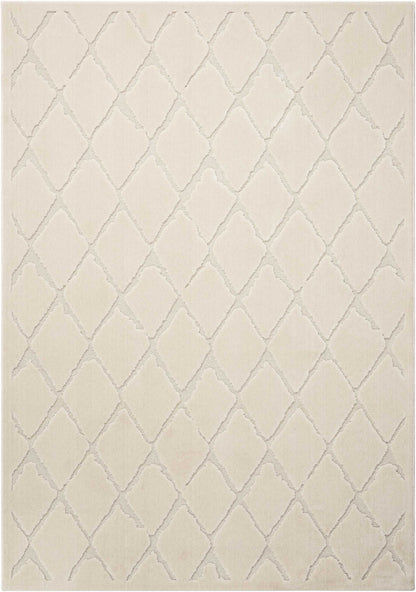 Nourison Michael Amini Gleam Ma601 Ivory Area Rug