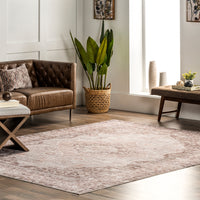 AreaRugs.com Wavaj Nwa1066A Beige Area Rug