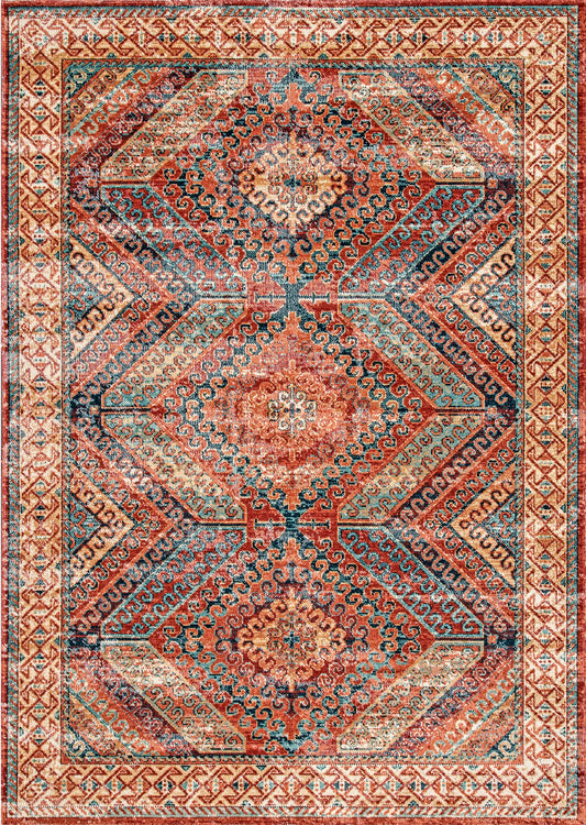 Nuloom Diamond Staci Ndi3103A Orange Area Rug