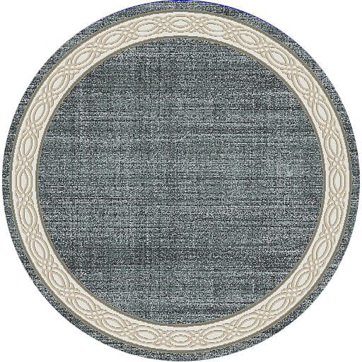 Dynamic Yazd 1770 Blue / Grey Bordered Area Rug