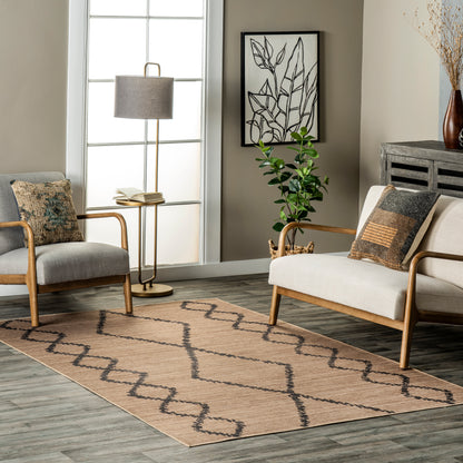 AreaRugs.com Wavaj Nwa1152A Natural Area Rug