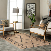 AreaRugs.com Wavaj Nwa1152A Natural Area Rug