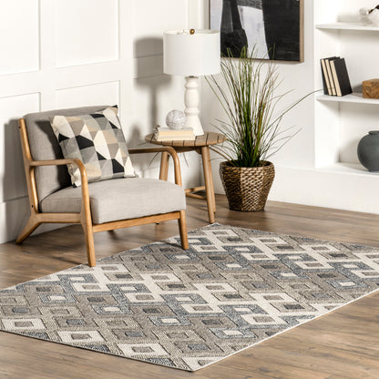 Nuloom Kris Transitional Nkr1660A Gray Area Rug