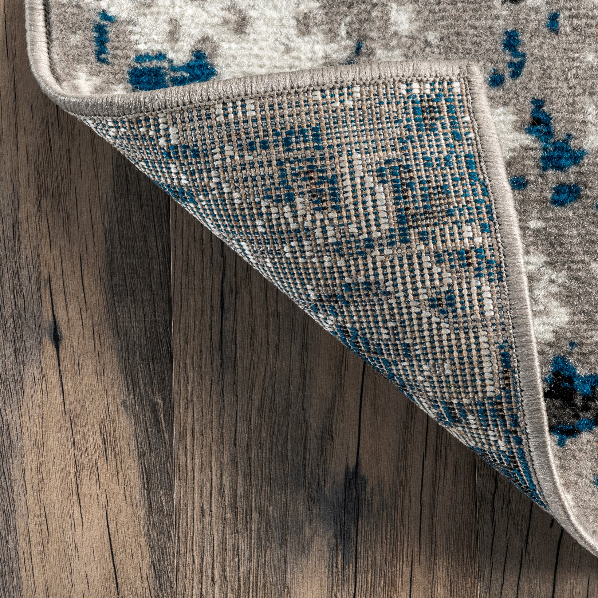 Nuloom Indira Modern Nin1944A Blue Area Rug