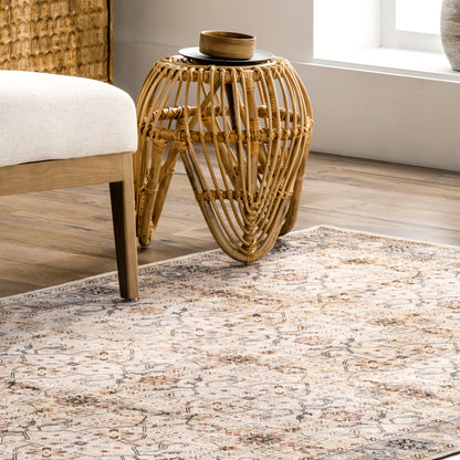 AreaRugs.com Wavaj Nwa1086A Beige Area Rug