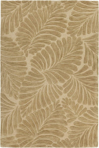 Chandra Yelena Yel43803 Green / Ivory Floral / Country Area Rug