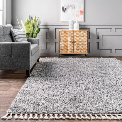 Nuloom Neva Cozy Plush Nne2215C Gray Area Rug