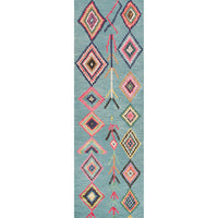 Nuloom Belini Nbe2598F Turquoise Area Rug