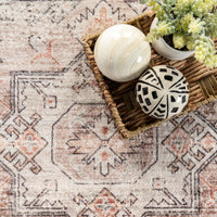 Nuloom Parisa Bordered Npa1988B Peach Area Rug