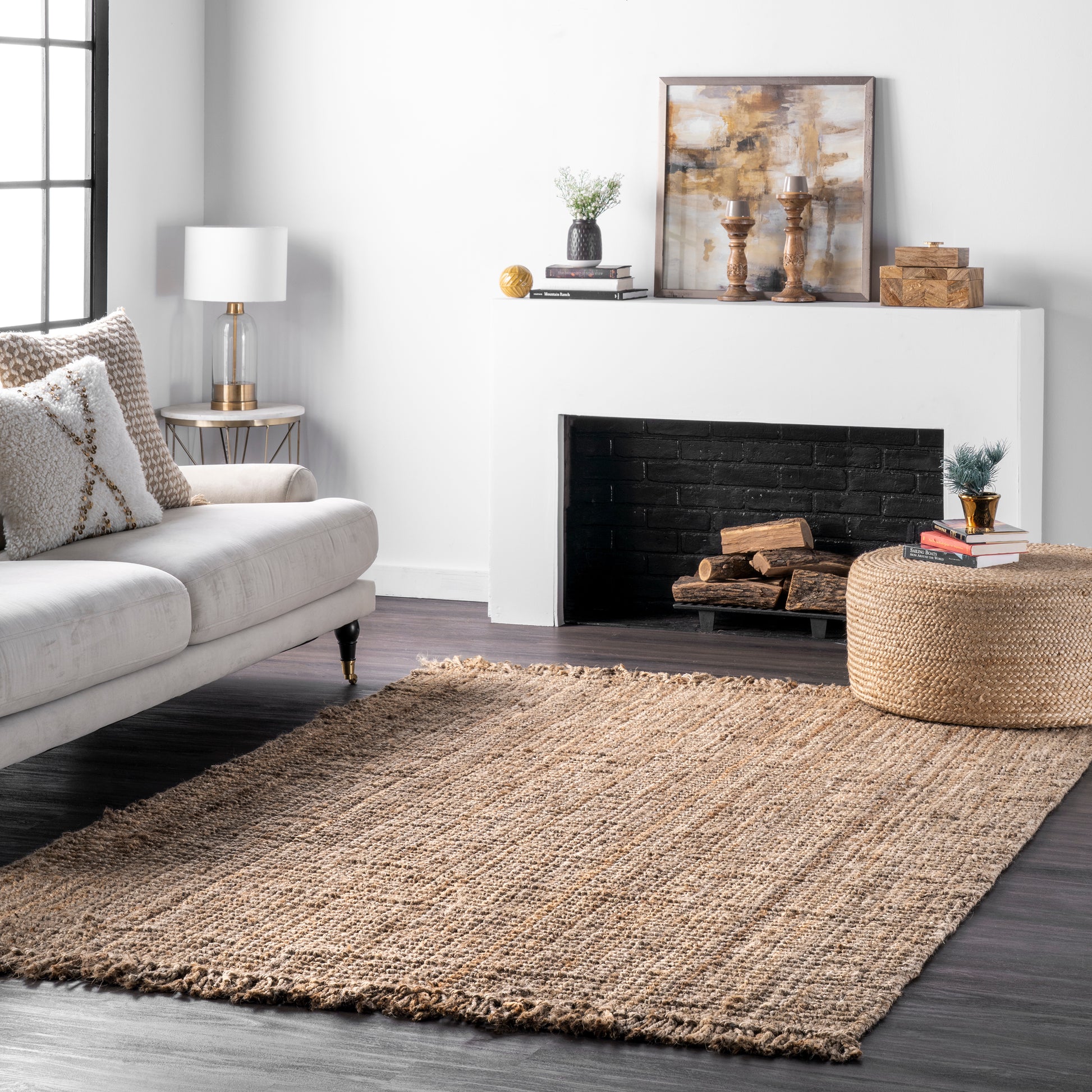 Nuloom Daniela Farmhouse Chunky Nda2773D Natural Area Rug