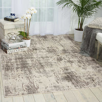 Nourison Michael Amini Gleam Ma602 Ivory/Grey Area Rug