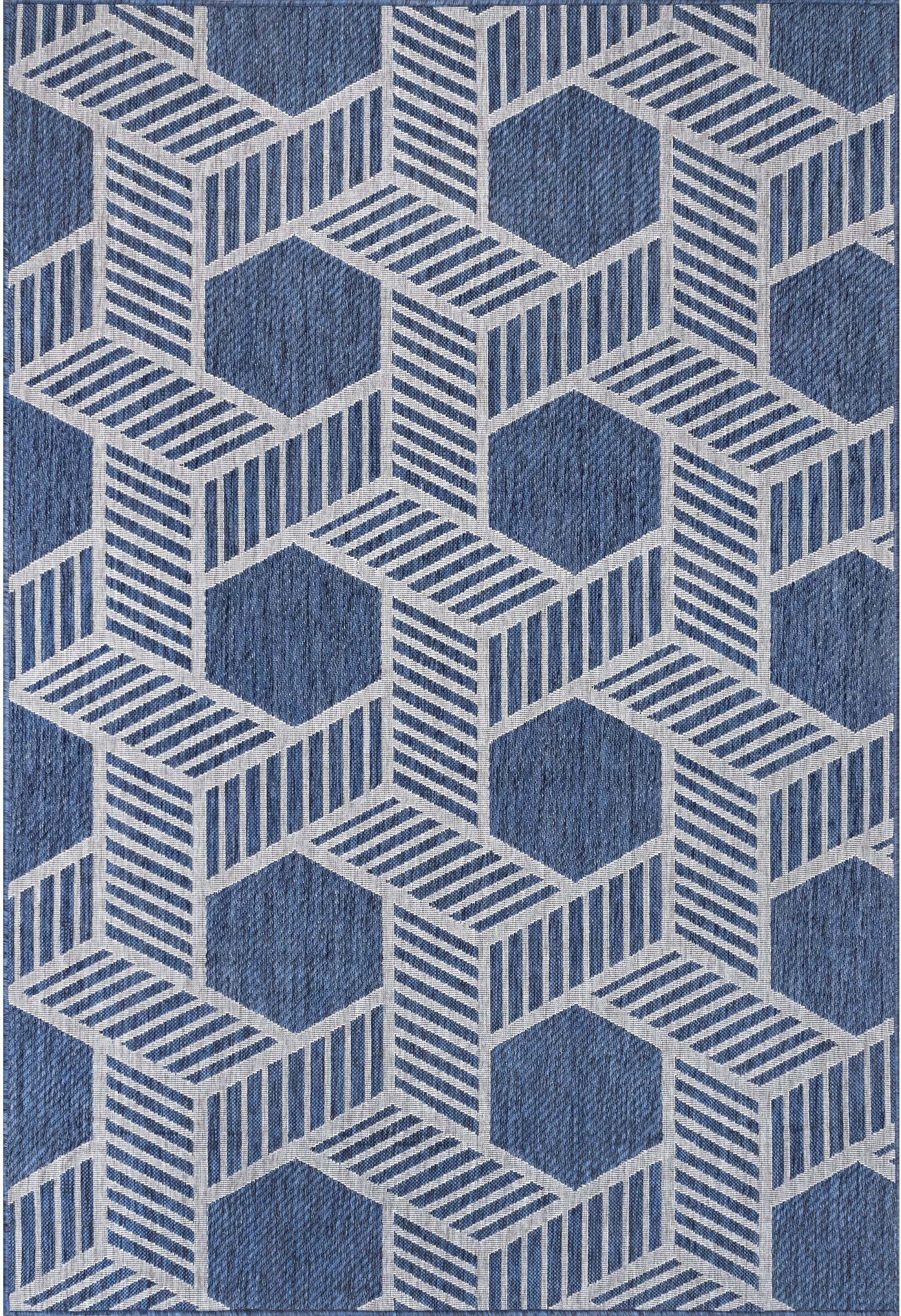 Nuloom Milania Lattice Nmi1796A Blue Area Rug