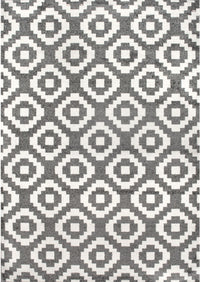 Nuloom Pixel Trellis Julian Npi3222A Gray Area Rug