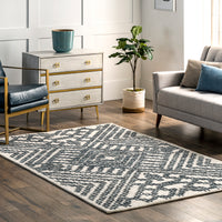 Nuloom Krystal Diamond Nkr1387A Ivory Area Rug