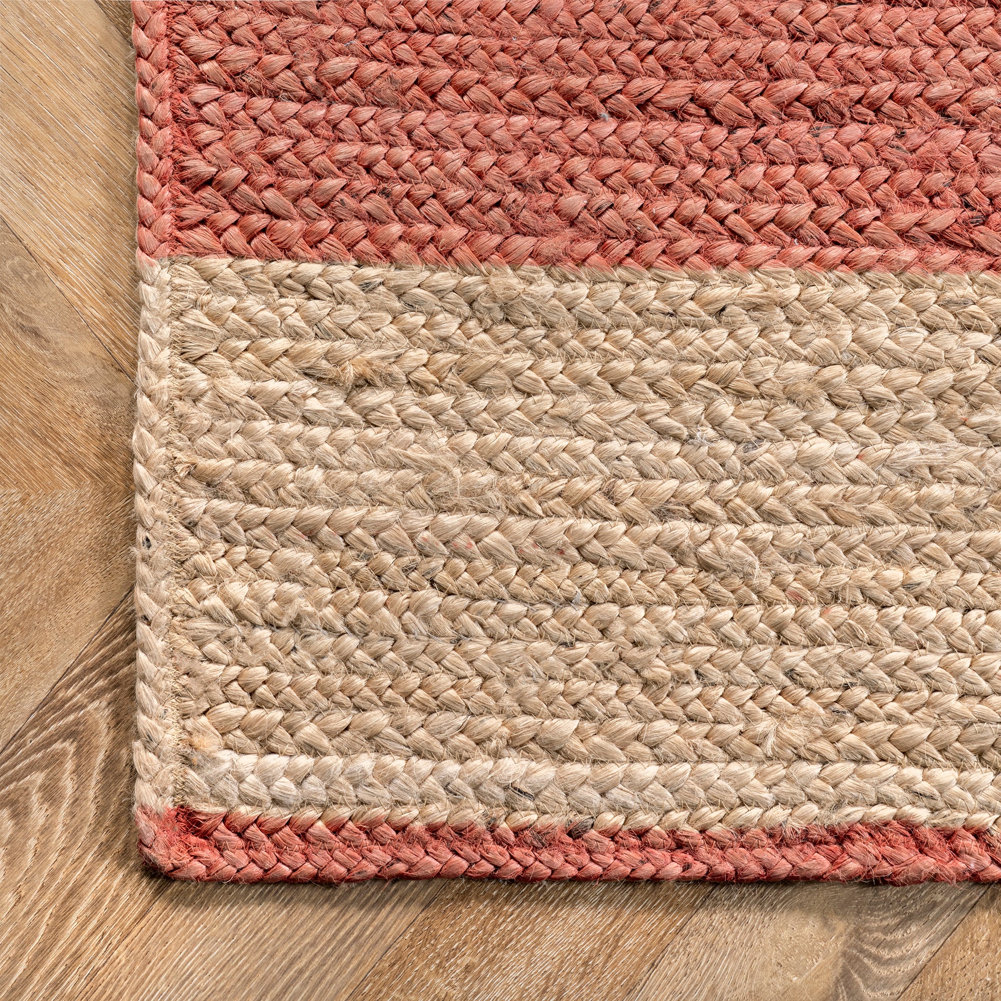 Nuloom Solange Stripes Nso3475A Rust Area Rug