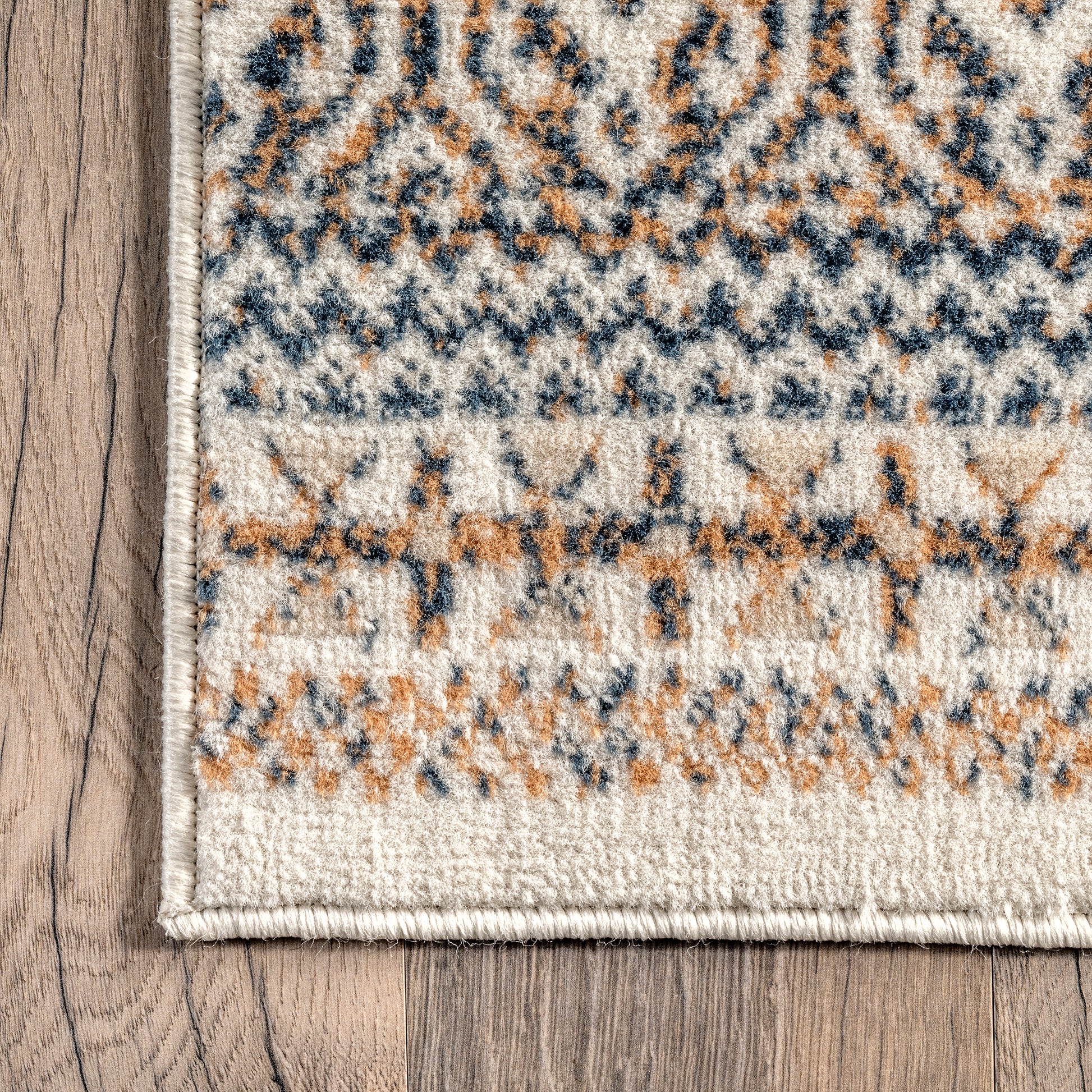 Nuloom Lily Stripes Tribal Nli1733A Beige Area Rug