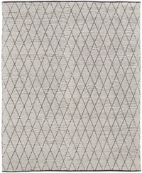 Feizy Thayer 8648F Ivory/Charcoal Area Rug