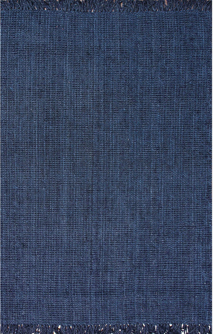 Nuloom Daniela Farmhouse Chunky Nda2773E Navy Blue Area Rug