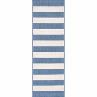 Nuloom Alexis Striped Nal2865B Blue Area Rug