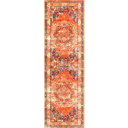 Nuloom Vintage Mackenzie Nvi2239B Orange Area Rug