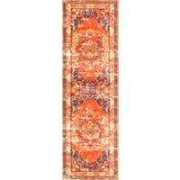 Nuloom Vintage Mackenzie Nvi2239B Orange Area Rug