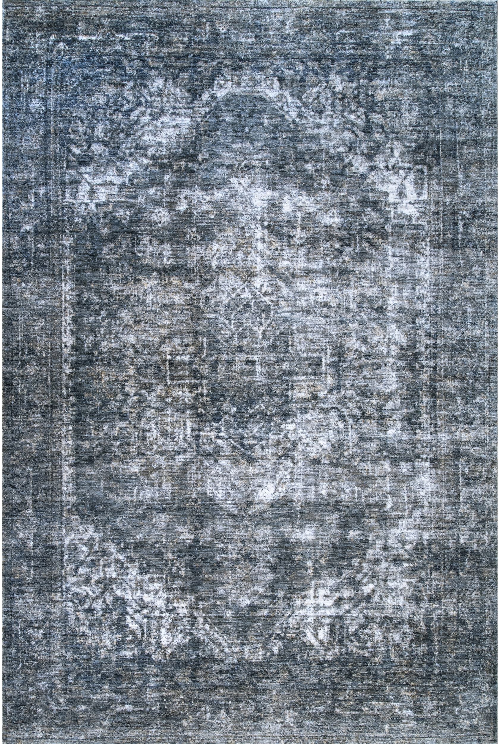 Nuloom Judith Shrouded Nju3399A Dark Gray Area Rug