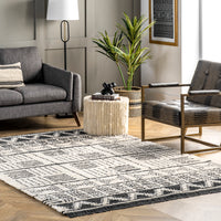 Nuloom Christy Aztec Nch1876A Beige Area Rug