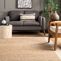 Nuloom Maisy And Border Nma2061A Ivory Area Rug