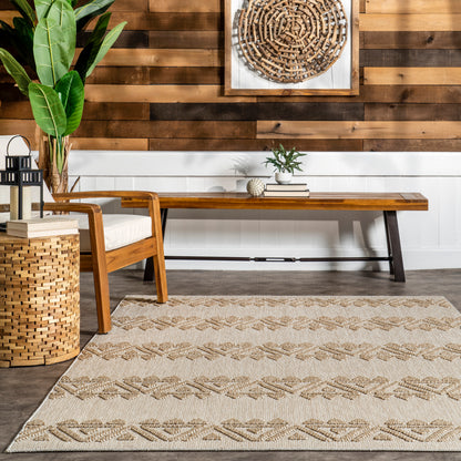 Nuloom Lorri Tribal Nlo2223A Beige Area Rug