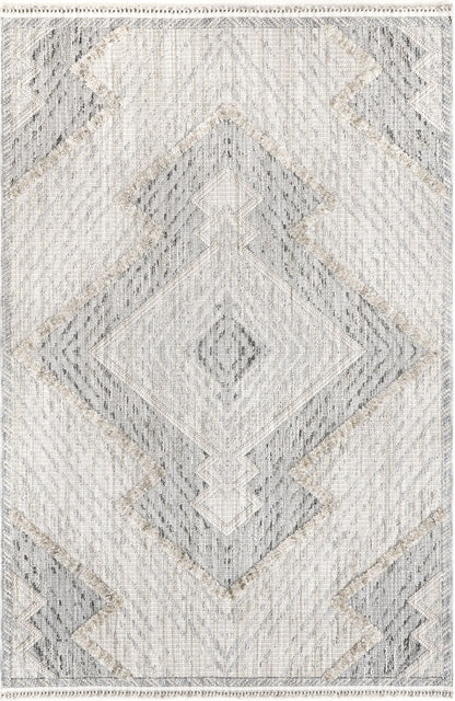 Nuloom Jami Textured Nja2316A Gray Area Rug