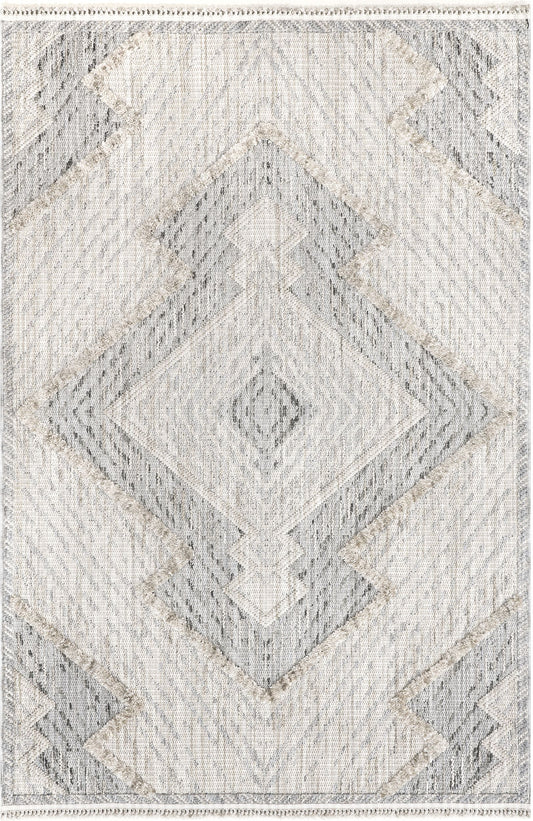 Nuloom Jami Textured Nja2316A Gray Area Rug