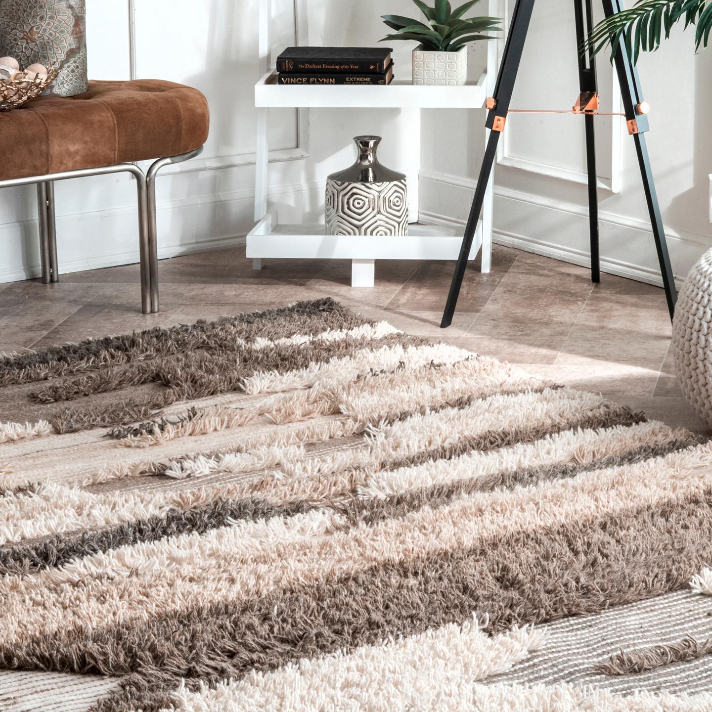 Nuloom Zora Ombre Nzo3324A Brown Area Rug