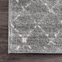 Nuloom Moroccan Blythe Nmo3123E Dark Gray Area Rug