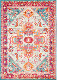 Nuloom Amina Herati Nam2264A Pink Area Rug