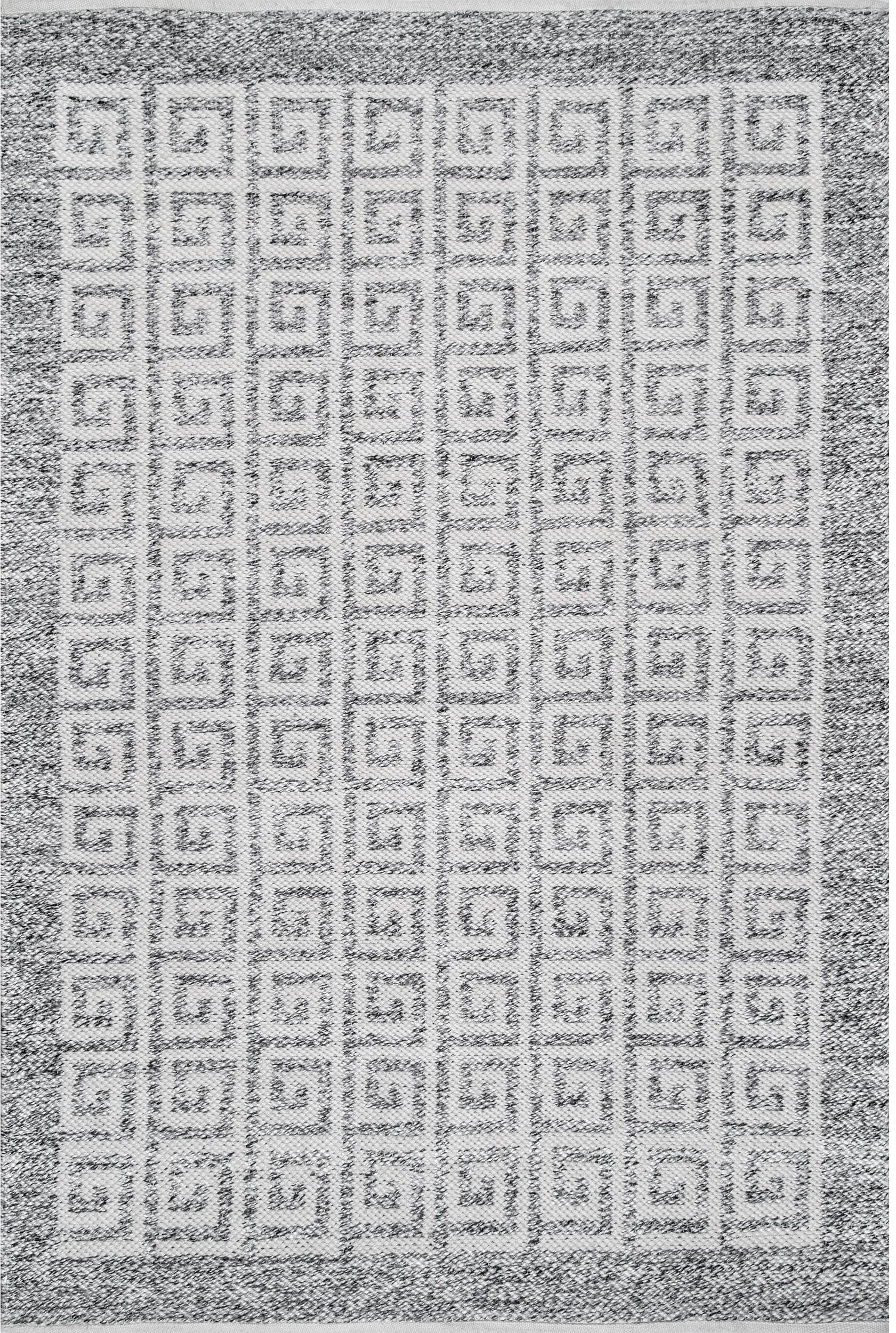 Nuloom Mckenzie Greek Key Trellis Nmc3563A Gray Area Rug