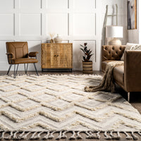 Nuloom Sony Bohemian Nso3059A Ivory Area Rug