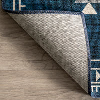 AreaRugs.com Wavaj Nwa1069C Navy Area Rug