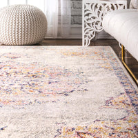 Nuloom Vintage Tabitha Nvi3137E Orange Area Rug