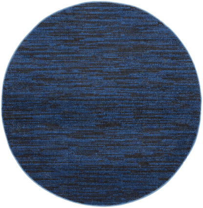 Nourison Nourison Essentials Nre01 Midnight Blue Area Rug