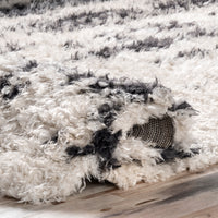 Nuloom Amabella And Fluffy Nam1860A Beige Area Rug