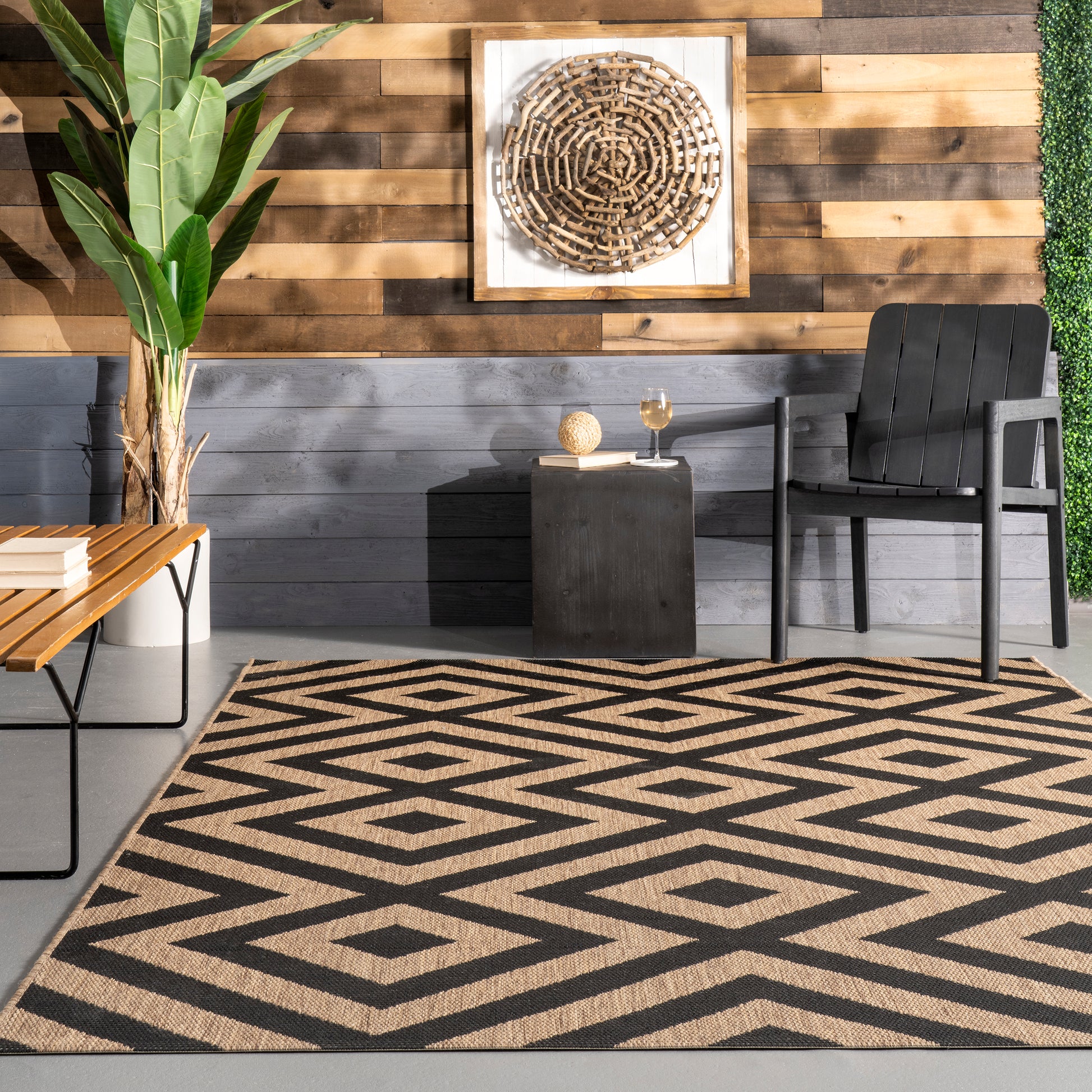 Nuloom Shane Celtic Trellis Nsh2868C Brown Area Rug