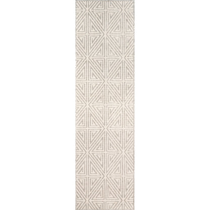 Nuloom Harvey Trellis Nha1777C Gray Area Rug