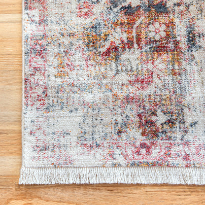 Nuloom Esper Cardinal Snowflake Nes2138A Rust Area Rug