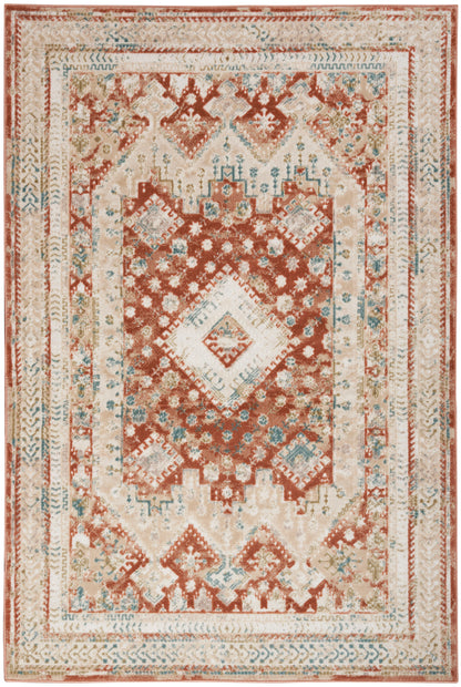 Nourison Thalia Thl04 Rust Multicolor Area Rug