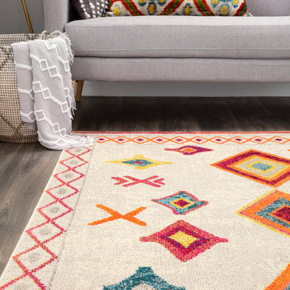 Nuloom Tribal Fiesta Ntr2263A Beige Area Rug