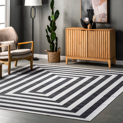 AreaRugs.com Wavaj Nwa1101A Gray Area Rug