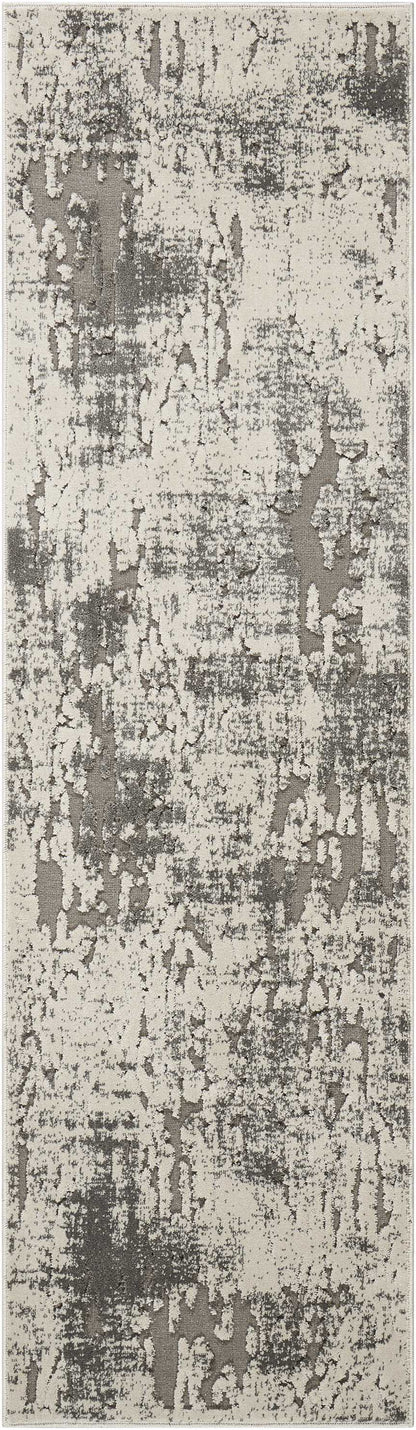 Nourison Michael Amini Gleam Ma602 Ivory/Grey Area Rug