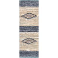 Nuloom Farren Leather Nfa1420A Gray Area Rug