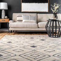 Nuloom Kenley Spotted Nke2528A Beige Area Rug